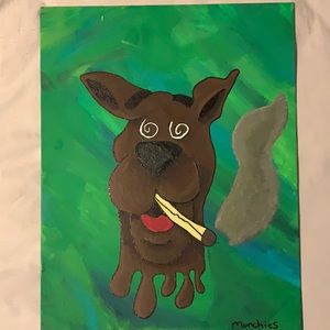 Scooby-Doo stoner painting